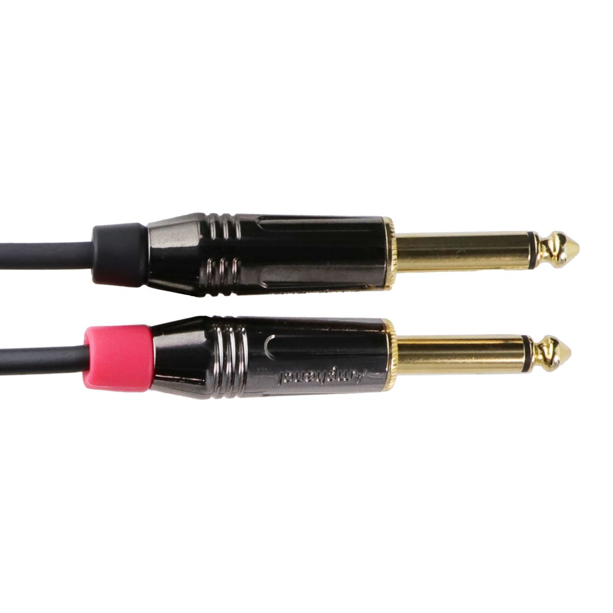 Livewire Elite Interconnect Y-Cable 3.5mm TRS Male to 1/4-in TS Male - Black 3FT