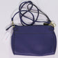 Liz Claiborne Pebbled Crossbody Wristlet - Navy & Gold Womens Handbags & Purses Liz Claiborne - Simple Cell Bulk Wholesale Pricing - USA Seller