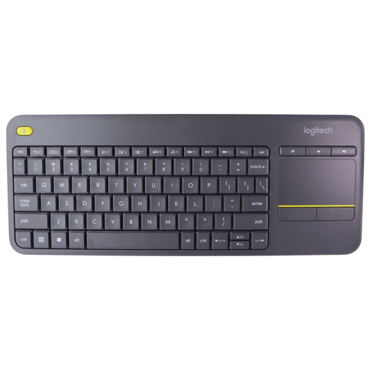 Logitech (K400+) TKL Wireless Touchpad Keyboard for PC/TV/Laptop/Tablet - Gray Gaming/Console - Keyboards & Keypads Logitech    - Simple Cell Bulk Wholesale Pricing - USA Seller