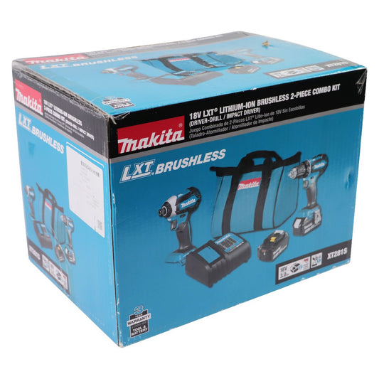 Makita XT281S 18V LXT Li-ion Brushless 2-Piece Combo Kit (3.0Ah) Other Sporting Goods Makita - Simple Cell Bulk Wholesale Pricing - USA Seller
