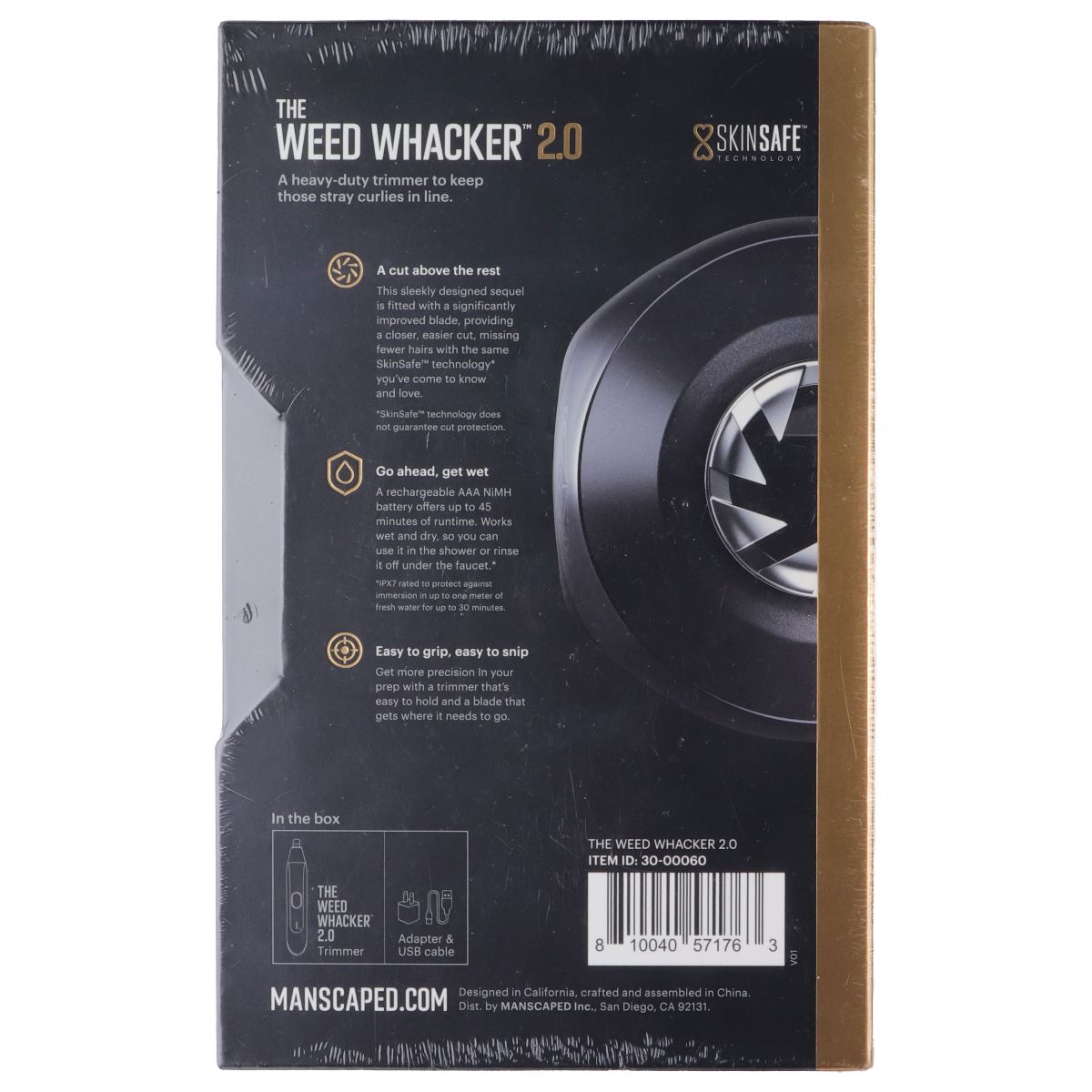MANSCAPED The Weed Whacker 2.0 Electric Nose & Ear Hair Trimmer