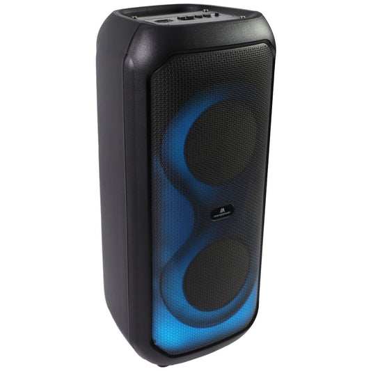 Maxpower Aura 2500 Watt Portable Bluetooth Speak with Microphone - Black iPod, Audio Player Accessories - Audio Docks & Mini Speakers Maxpower - Simple Cell Bulk Wholesale Pricing - USA Seller