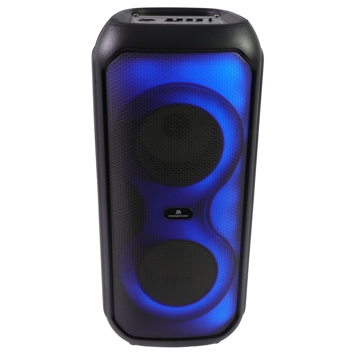 Maxpower Aura 2500 Watt Portable Bluetooth Speak with Microphone - Black iPod, Audio Player Accessories - Audio Docks & Mini Speakers Maxpower - Simple Cell Bulk Wholesale Pricing - USA Seller
