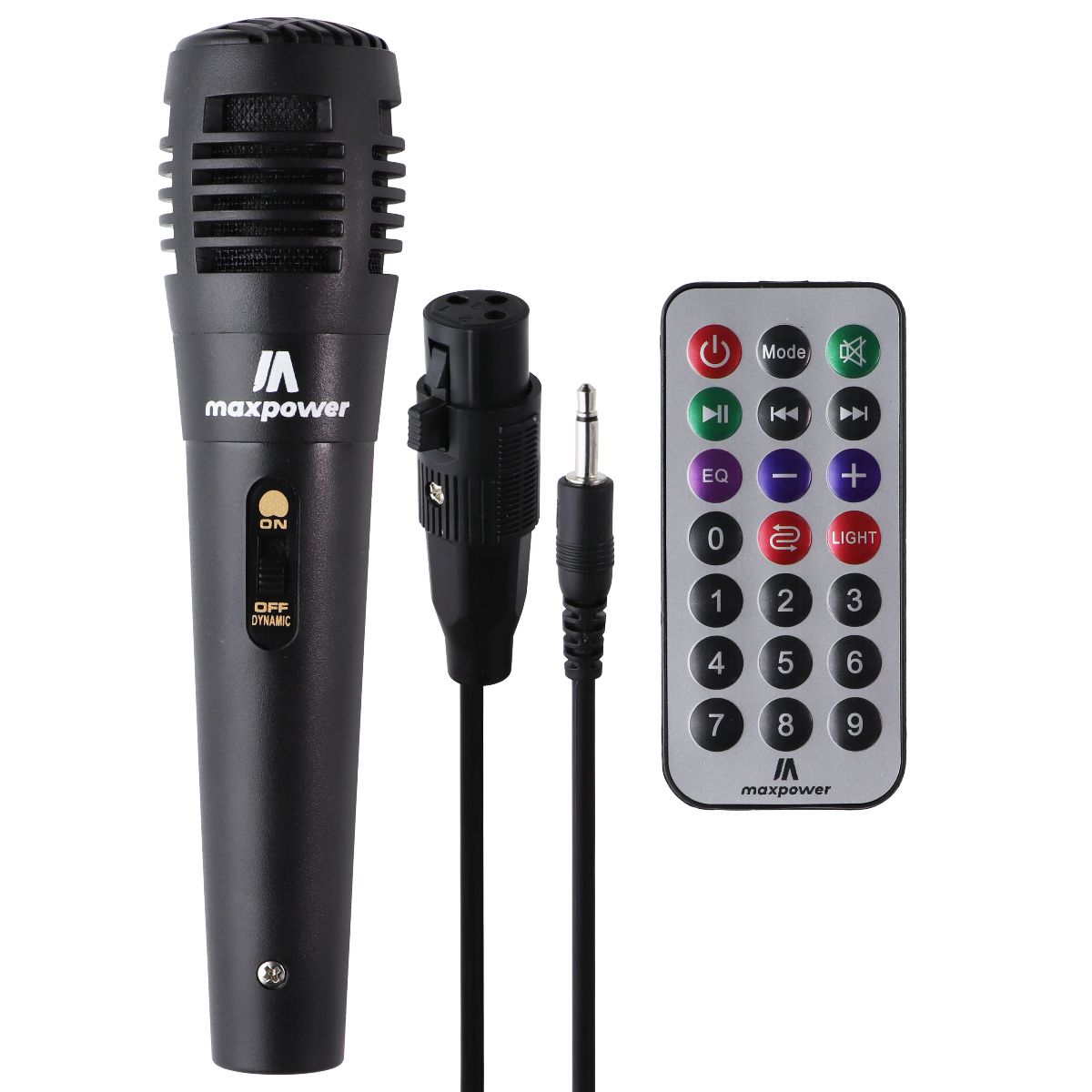 Maxpower Aura 2500 Watt Portable Bluetooth Speak with Microphone - Black iPod, Audio Player Accessories - Audio Docks & Mini Speakers Maxpower - Simple Cell Bulk Wholesale Pricing - USA Seller