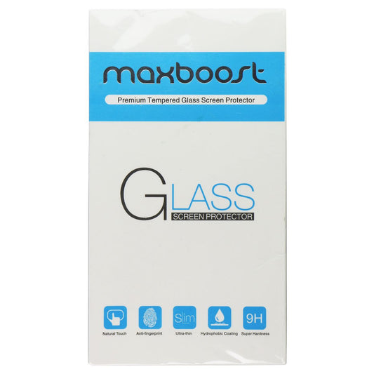 maxboost Premium Tempered Glass Screen Protector for Apple iPhone X - Clear Cell Phone - Screen Protectors maxboost    - Simple Cell Bulk Wholesale Pricing - USA Seller