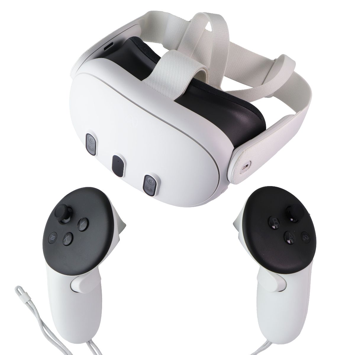 Meta Quest 3 (512 GB) Mixed Reality Headset/Controller System - White Virtual Reality - PC & Console VR Headsets Meta - Simple Cell Bulk Wholesale Pricing - USA Seller