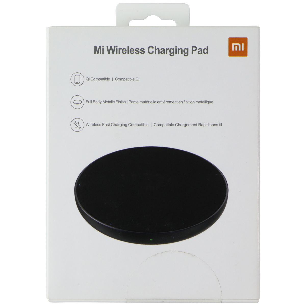 Mi 10-Watt Wireless Charging Pad Universal for Qi Phones - Black (WPC03ZM) Cell Phone - Chargers & Cradles Mi    - Simple Cell Bulk Wholesale Pricing - USA Seller