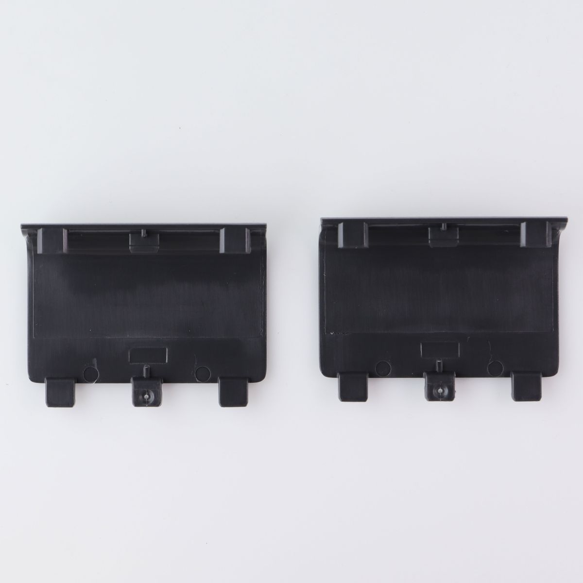 Replacement Battery Covers for Microsoft Xbox One Controllers - Black (2 Pack) Gaming/Console - Replacement Parts & Tools Microsoft - Simple Cell Bulk Wholesale Pricing - USA Seller