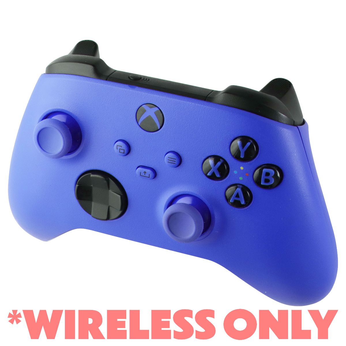 Microsoft Xbox Core Wireless Gaming Controller - Shock Blue 1914 *Wireless Only Gaming/Console - Controllers & Attachments Microsoft - Simple Cell Bulk Wholesale Pricing - USA Seller