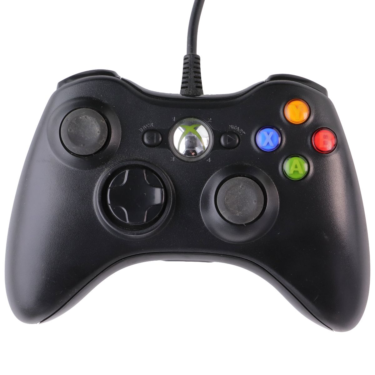 Microsoft Xbox 360 Wired USB Controller - Black (X811616-006) Gaming/Console - Controllers & Attachments Microsoft - Simple Cell Bulk Wholesale Pricing - USA Seller