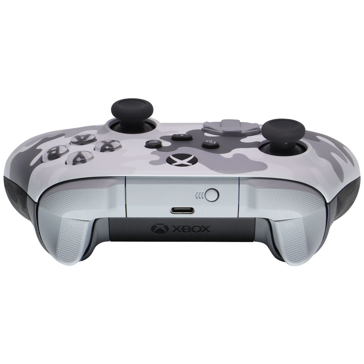 Microsoft Xbox Wireless Controller (1914) - Arctic Camo with CUSTOM BLACK BACK