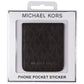 Michael Kors Phone Pocket Sticker with Adhesive Backing - Brown Cell Phone - Cases, Covers & Skins Michael Kors    - Simple Cell Bulk Wholesale Pricing - USA Seller