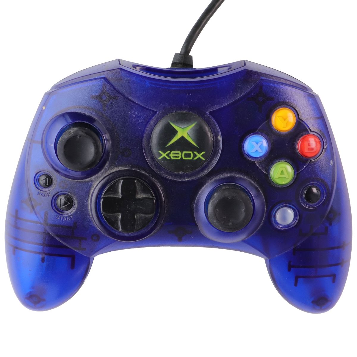 Microsoft Original Wired Xbox Controller S - Translucent Blue (X09-64241-1)