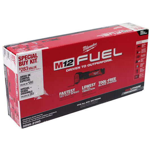 M12 Fuel 12v Cordless Multi-tool Set With Accessories (2526-21HO)