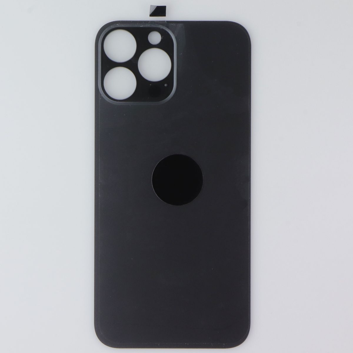 Repair Part - Back Glass Panel for Apple iPhone 13 Pro Max - Black with Logo Cell Phone - Replacement Parts & Tools Mobile Sentrix - Simple Cell Bulk Wholesale Pricing - USA Seller