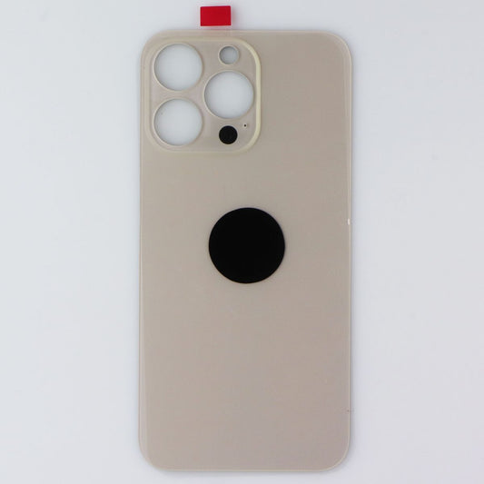 Repair Part - Back Glass Panel for Apple iPhone 13 Pro - Gold with Logo Cell Phone - Replacement Parts & Tools Mobile Sentrix - Simple Cell Bulk Wholesale Pricing - USA Seller