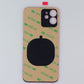 Repair Part - Back Glass Panel for Apple iPhone 12 (A2172) - Red with Logo