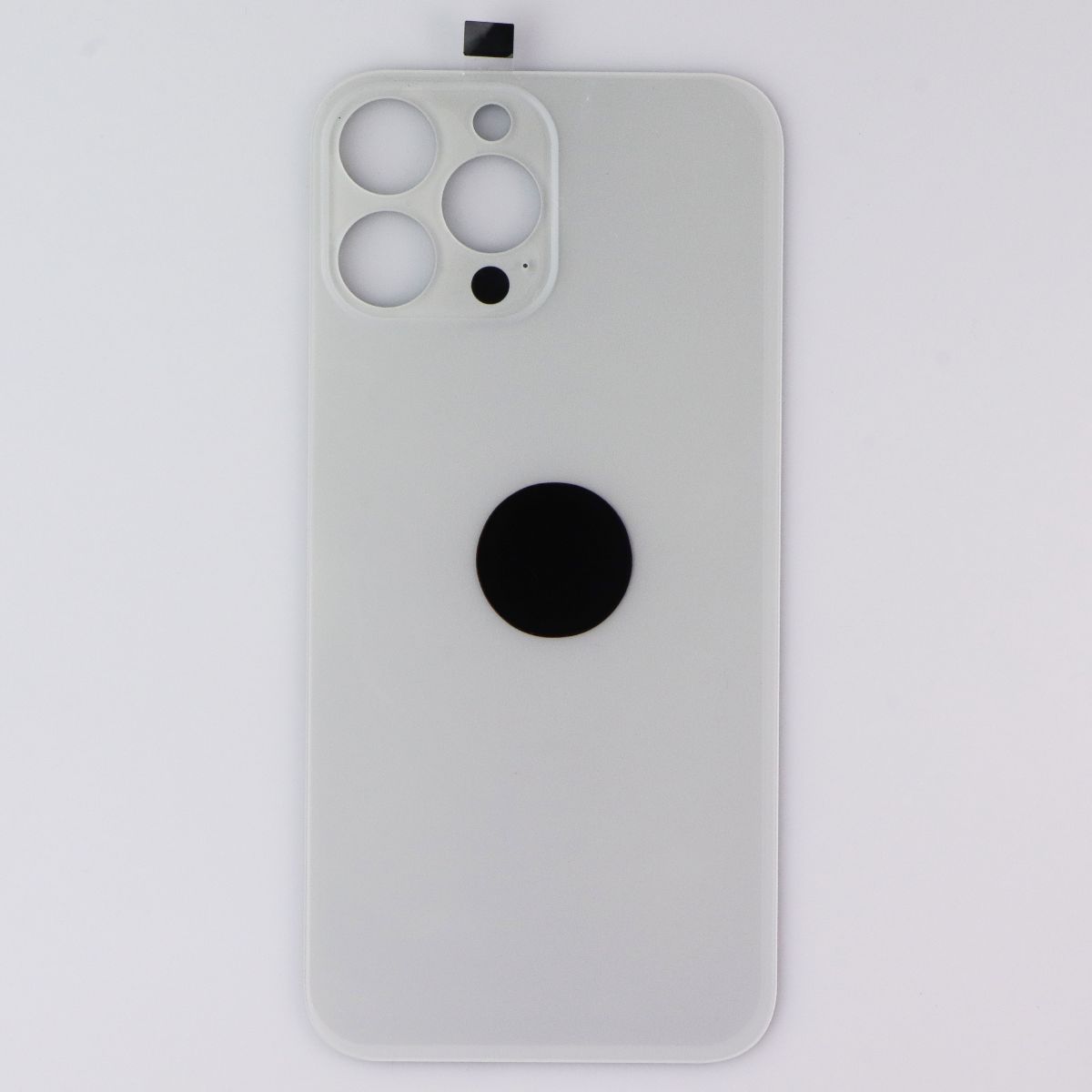 Repair Part - Back Glass Panel for Apple iPhone 13 Pro Max - White with Logo Cell Phone - Replacement Parts & Tools Mobile Sentrix - Simple Cell Bulk Wholesale Pricing - USA Seller