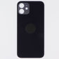 Repair Part - Back Glass Panel for iPhone 12 - Black with Logo Cell Phone - Replacement Parts & Tools Mobile Sentrix - Simple Cell Bulk Wholesale Pricing - USA Seller