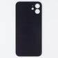 Repair Part - Back Glass Panel for iPhone 12 - Black with Logo Cell Phone - Replacement Parts & Tools Mobile Sentrix - Simple Cell Bulk Wholesale Pricing - USA Seller