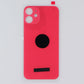 Repair Part - Back Glass for Apple iPhone 12 Mini (A2176) - Red with Logo Cell Phone - Replacement Parts & Tools Apple - Simple Cell Bulk Wholesale Pricing - USA Seller