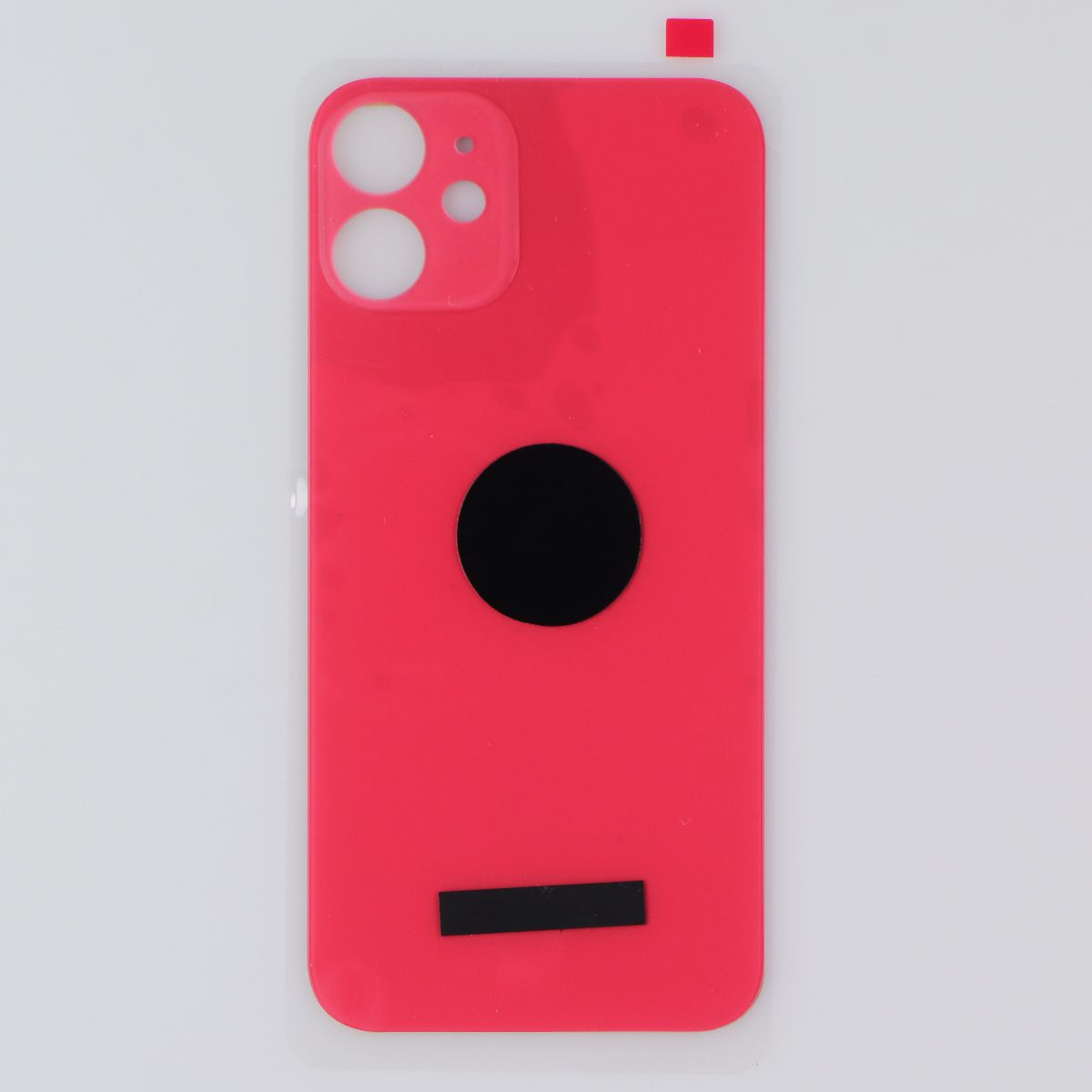 Repair Part - Back Glass for Apple iPhone 12 Mini (A2176) - Red with Logo
