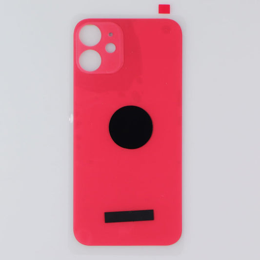 Repair Part - Back Glass for Apple iPhone 12 Mini (A2176) - Red with Logo Cell Phone - Replacement Parts & Tools Apple - Simple Cell Bulk Wholesale Pricing - USA Seller