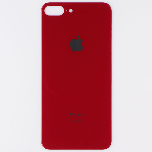 REPAIR PART - Apple iPhone 8 Plus Back Glass - Red with Logo