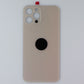 Repair Part - Back Glass for Apple iPhone 12 Pro Max - Gold with Logo Cell Phone - Replacement Parts & Tools Mobile Sentrix - Simple Cell Bulk Wholesale Pricing - USA Seller