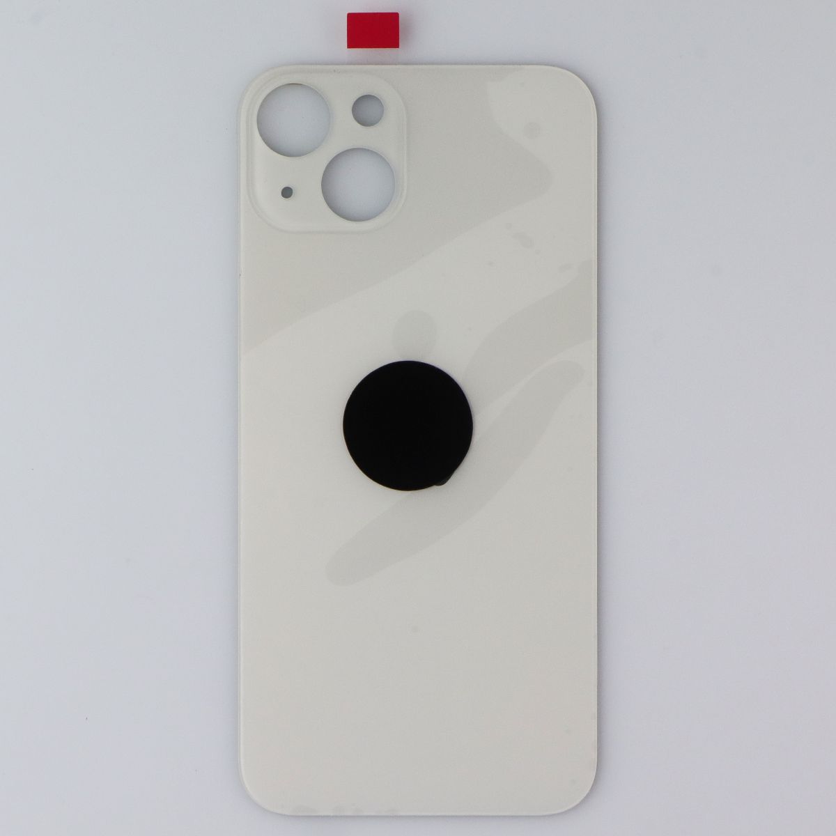 Repair Part - Back Glass Panel for Apple iPhone 13 - Starlight with Logo Cell Phone - Replacement Parts & Tools Apple - Simple Cell Bulk Wholesale Pricing - USA Seller