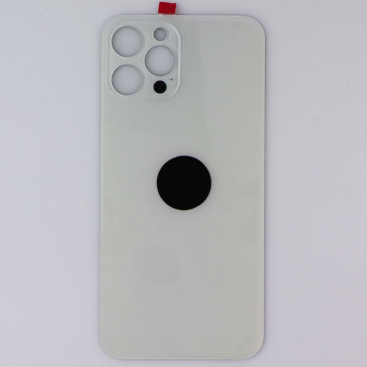 Repair Part - Back Glass for Apple iPhone 12 Pro Max - White with Logo Cell Phone - Replacement Parts & Tools Mobile Sentrix - Simple Cell Bulk Wholesale Pricing - USA Seller