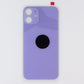 Repair Part - Back Glass for Apple iPhone 12 Mini (A2176) - Purple with Logo Cell Phone - Replacement Parts & Tools Unbranded - Simple Cell Bulk Wholesale Pricing - USA Seller