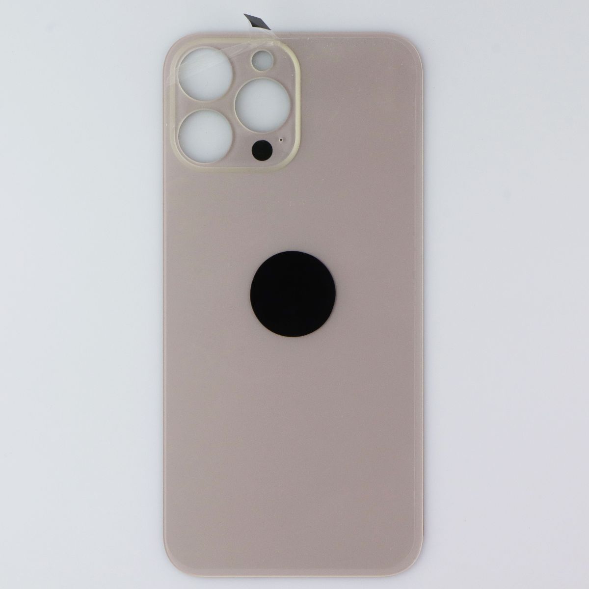Repair Part - Back Glass Panel for Apple iPhone 13 Pro Max - Gold with Logo Cell Phone - Replacement Parts & Tools Mobile Sentrix - Simple Cell Bulk Wholesale Pricing - USA Seller