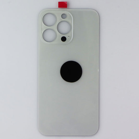 Repair Part - Back Glass Panel for Apple iPhone 13 Pro - White with Logo Cell Phone - Replacement Parts & Tools Mobile Sentrix - Simple Cell Bulk Wholesale Pricing - USA Seller