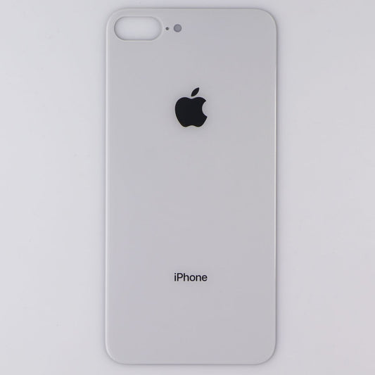 Repair Part - Back Glass for Apple iPhone 8 Plus - White with Logo