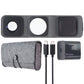 Mophie 3-in-1 Tri-Fold Travel Charger Pad with MagSafe for Apple - Black (Gen 1) Cell Phone - Chargers & Cradles Mophie - Simple Cell Bulk Wholesale Pricing - USA Seller