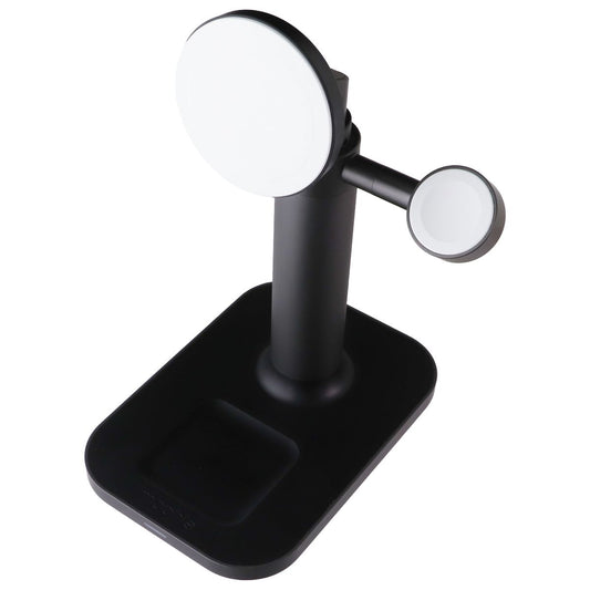 Mophie 3-in-1 Extendable Wireless Charging Stand with MagSafe - Black Cell Phone - Chargers & Cradles Mophie - Simple Cell Bulk Wholesale Pricing - USA Seller