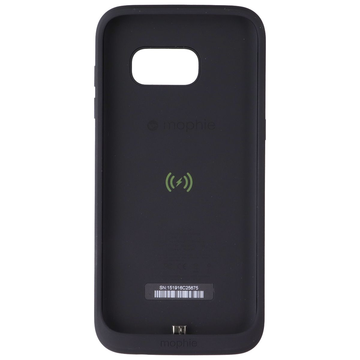 Mophie Juice Pack 3300mAh Battery Case for Samsung Galaxy S7 Edge - Matte Black Cell Phone - Cases, Covers & Skins Mophie - Simple Cell Bulk Wholesale Pricing - USA Seller