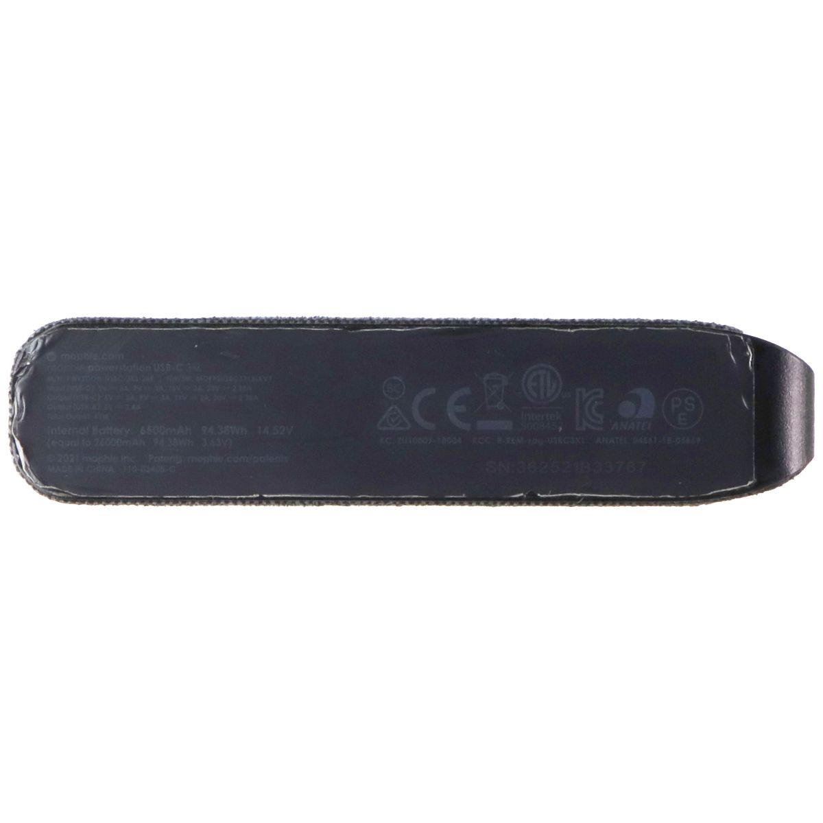 Mophie PowerStation USB-C 3XL Fast Charging Battery - Black (MOPPSUSBC3XLBLKV1) Cell Phone - Chargers & Cradles Mophie - Simple Cell Bulk Wholesale Pricing - USA Seller