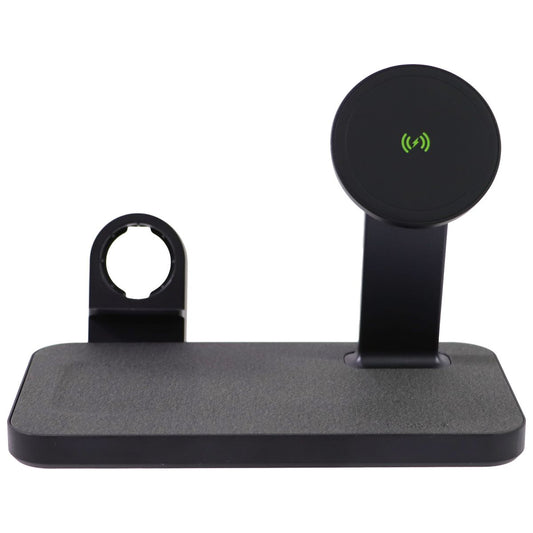 Mophie Snap+ 3-in-1 (15W) Wireless Charging Stand (SNP-3N1-BYO-WCH) - Black Cell Phone - Chargers & Cradles Mophie - Simple Cell Bulk Wholesale Pricing - USA Seller