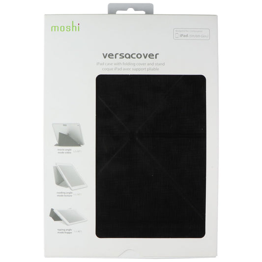 Moshi VersaCover Case for Apple iPad 5th/6th Gen (2017/2018) - Metro Black iPad/Tablet Accessories - Cases, Covers, Keyboard Folios Moshi    - Simple Cell Bulk Wholesale Pricing - USA Seller