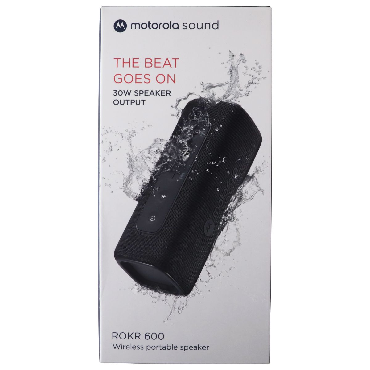 Motorola Sound ROKR 600 30W IP67 Wireless Portable Speaker - Black