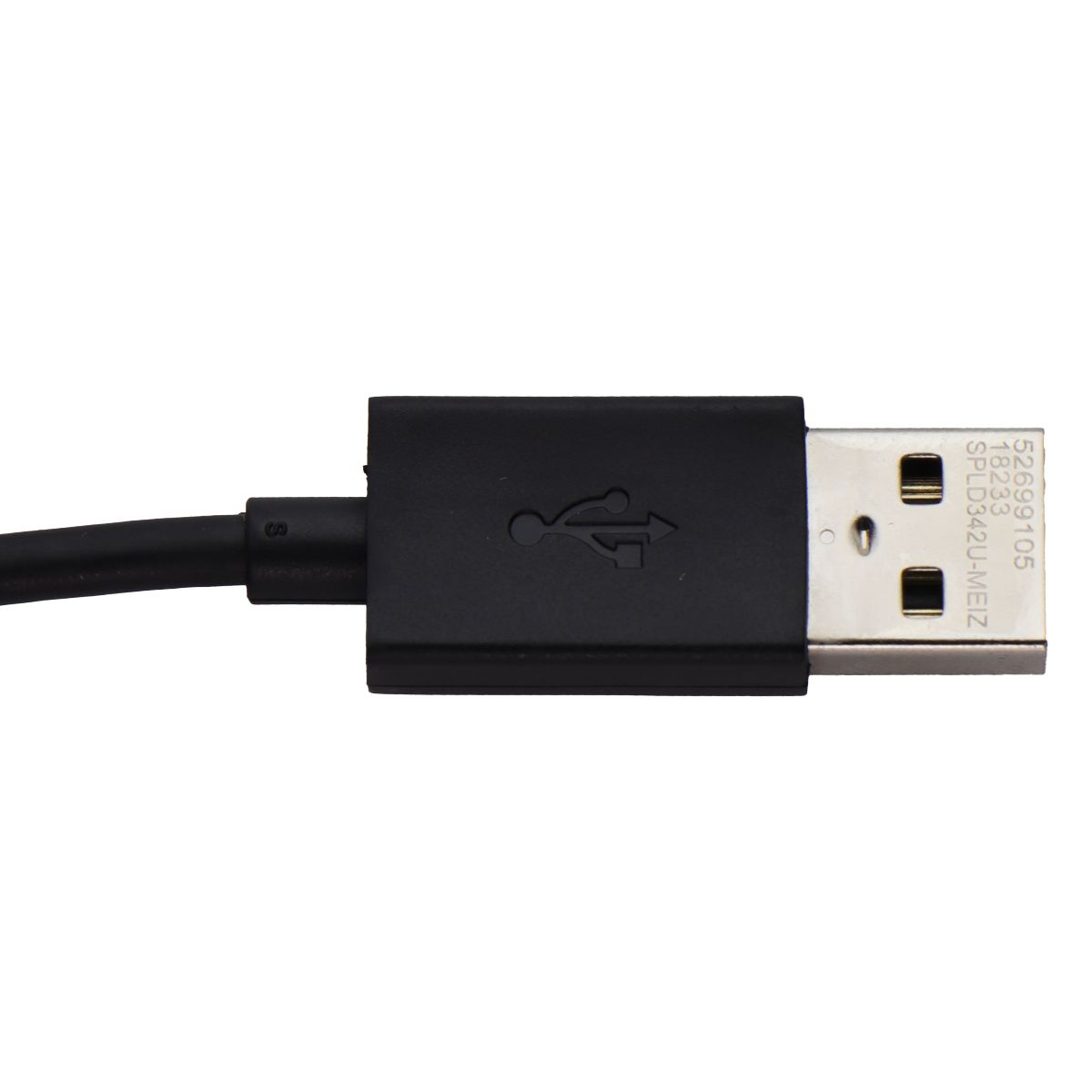 Motorola (3.3-Ft) Micro-USB to Standard USB Charge/Sync Cable - Black (52699105) Cell Phone - Cables & Adapters Motorola    - Simple Cell Bulk Wholesale Pricing - USA Seller