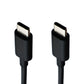 OEM Motorola (3.3-Foot) USB-C to USB-C Charge/Sync Cable - Black (SC18E05246) Cell Phone - Cables & Adapters Motorola - Simple Cell Bulk Wholesale Pricing - USA Seller