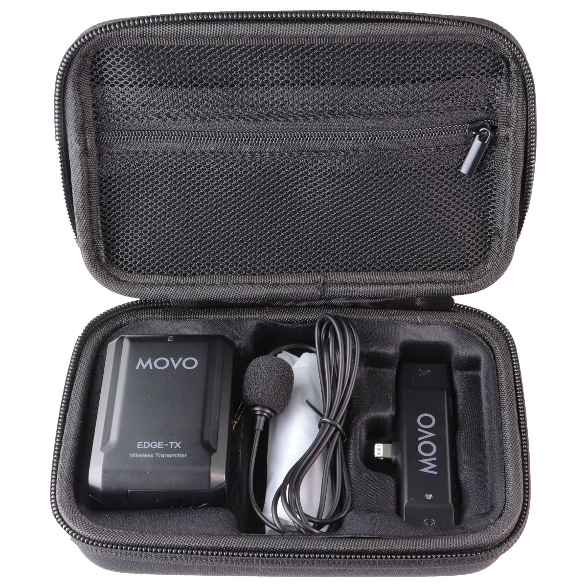 Movo Edge-DI 2.4 GHz Wireless Microphone System for Apple 8-Pin Devices Pro Audio Equipment - Microphones Movo - Simple Cell Bulk Wholesale Pricing - USA Seller