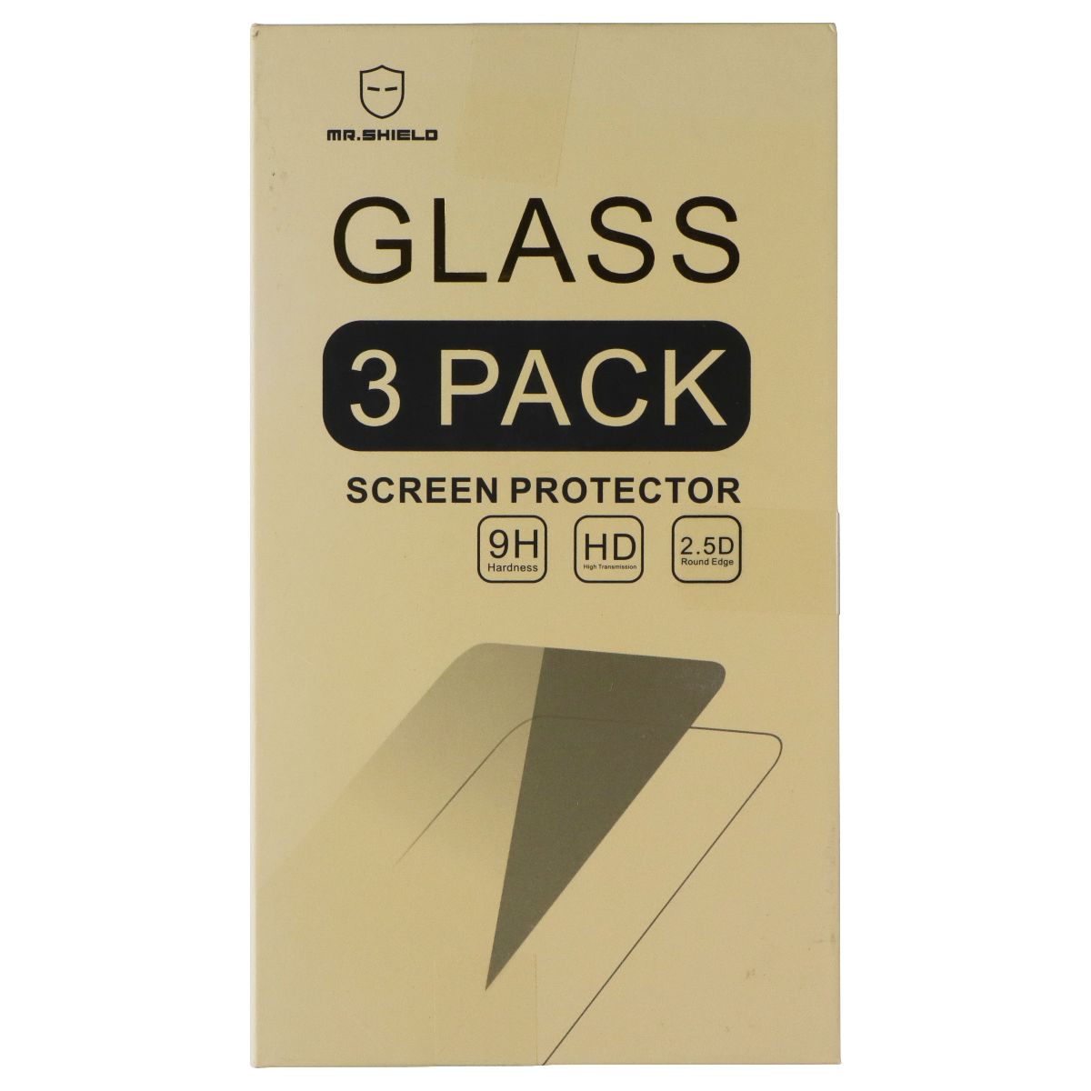 Mr. Shield Glass (3-Pack) 9H Screen Protectors for Samsung Galaxy S10e Cell Phone - Screen Protectors Mr. Shield - Simple Cell Bulk Wholesale Pricing - USA Seller