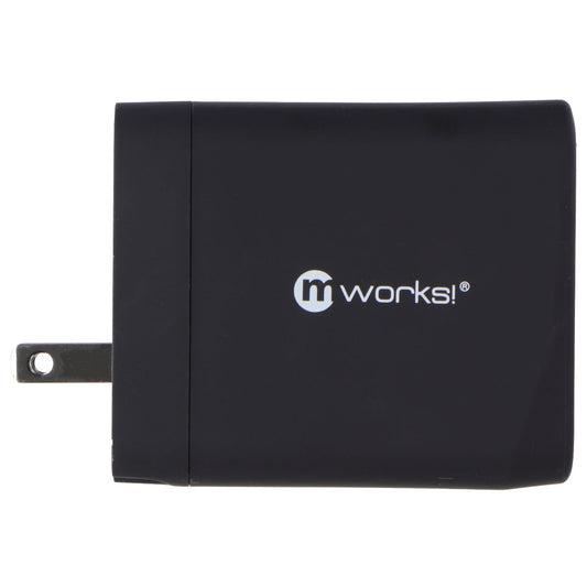 mworks! mPOWER! Dual Port USB Wall Charger (Adaptive Output) - Black Cell Phone - Chargers & Cradles mWorks!    - Simple Cell Bulk Wholesale Pricing - USA Seller