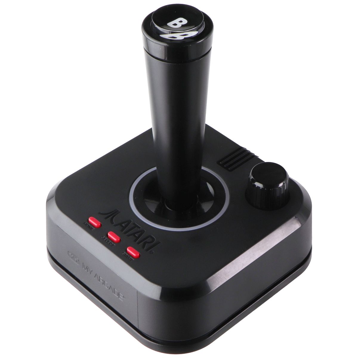 My Arcade (DGUNL-70245) Single Controller for Gamestation Pro Atari - Black Gaming/Console - Controllers & Attachments My Arcade - Simple Cell Bulk Wholesale Pricing - USA Seller