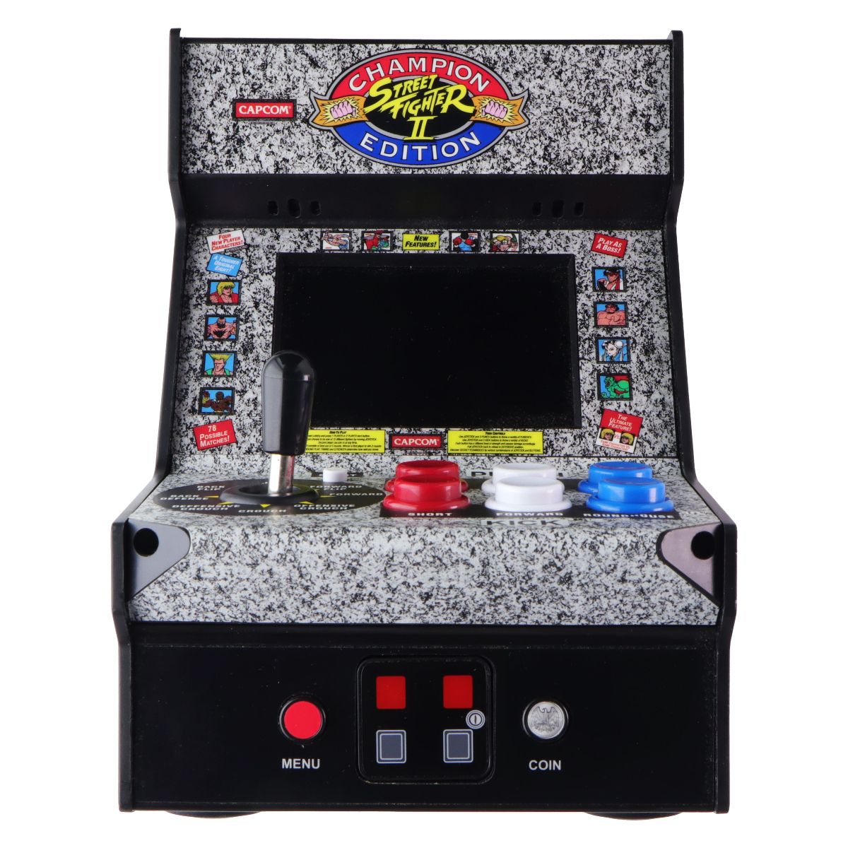 My Arcade Street Fighter 2 Champion Edition Micro Arcade Machine (DGUNL-3283) Toys & Hobbies - Electronic Games My Arcade - Simple Cell Bulk Wholesale Pricing - USA Seller