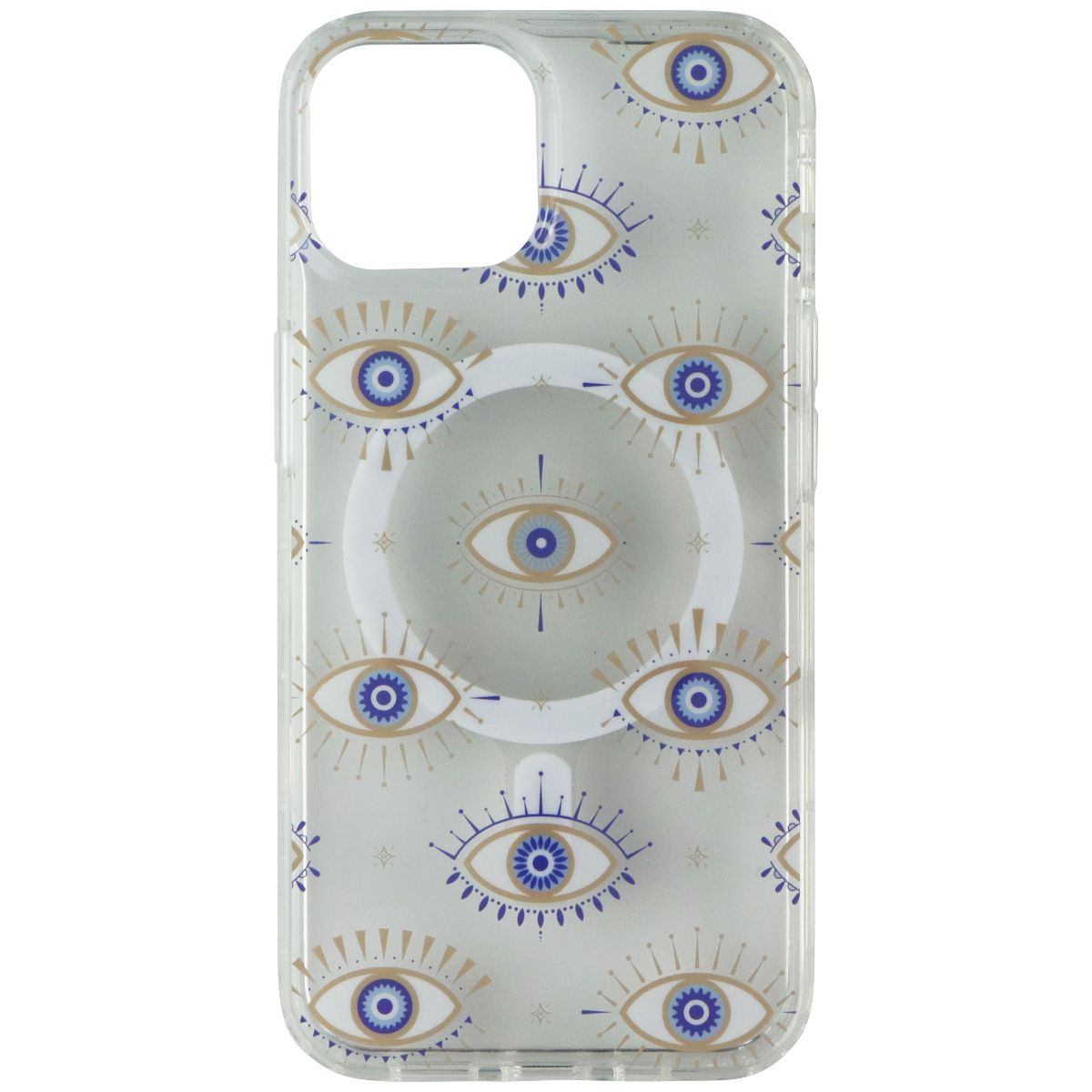 MyBat Pro Mood Series Hard Case for Apple iPhone 14 - Evil Eye/Clear Cell Phone - Cases, Covers & Skins MyBat Pro - Simple Cell Bulk Wholesale Pricing - USA Seller